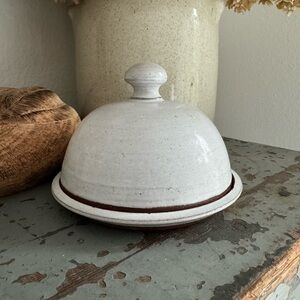 Handmade Pottery Butter Dish